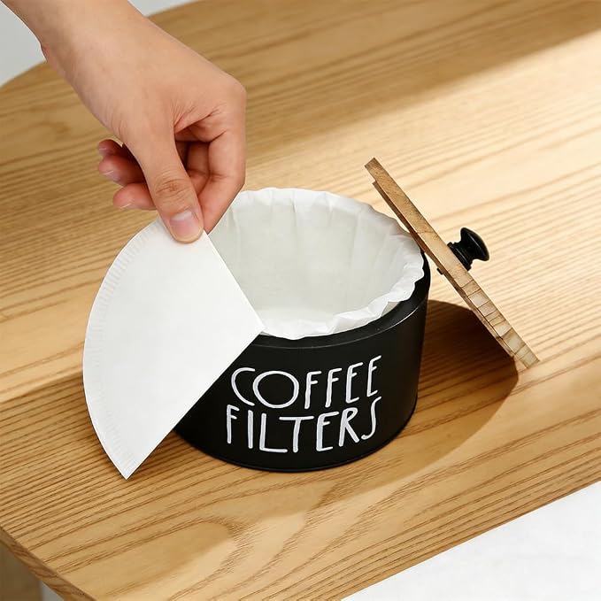 1 Pack Black Coffee Filter Holder - Image 3
