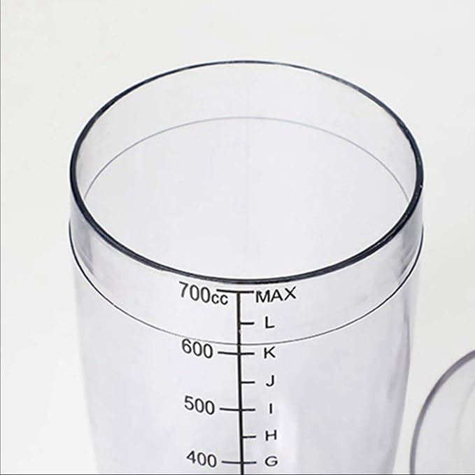 2 Pcs Plastic Cocktail Shaker, Drink Mixer Hand Shaker Cup - Image 6