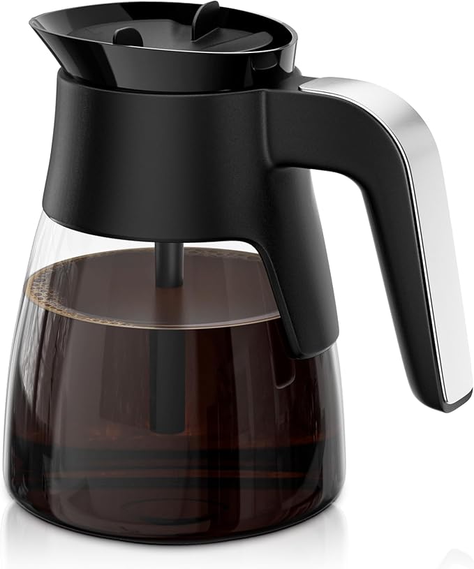 10 Cup Coffee Pot Replacement for Ninja Coffee Maker CM401, Glass Coffee Carafe by TORETAS