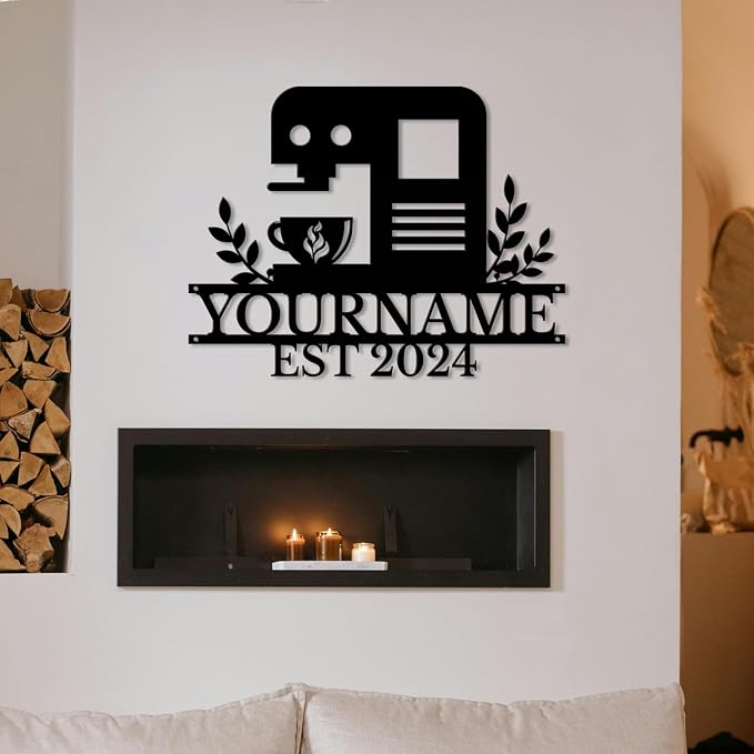 Custom Metal Coffee Bar Signs - Image 4