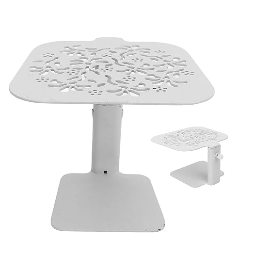 Coffee Scale Stand Carbon Steel Adjustable Height Weighing Rack - Image 2
