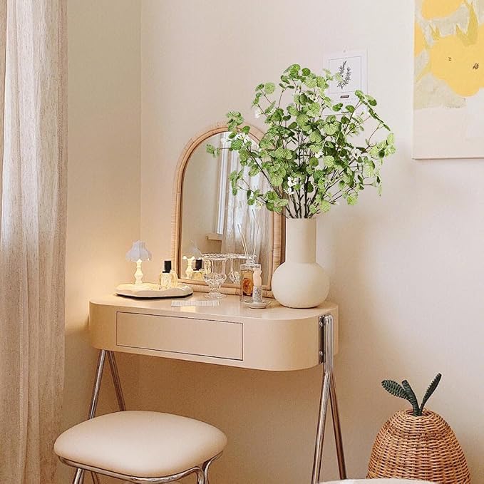Melorca&Guilla Artificial Plants, Faux Greenery Stems Vase Branches Fake Plants - Image 5