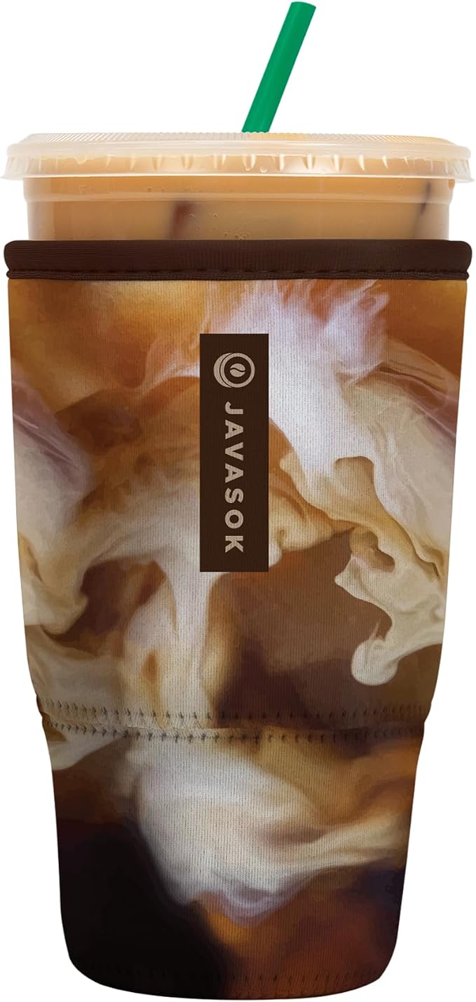 Sok It JavaSok Iced Coffee & Cold Soda Insulated Neoprene Cup Sleeve by SokIt