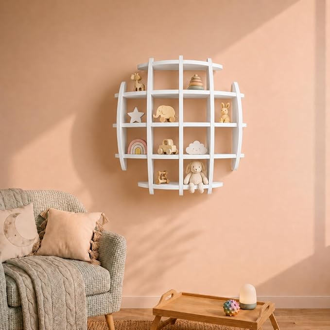Circle Wall Shelf Wall Mounted - Image 2
