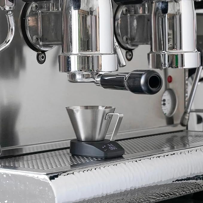 watchget Stainless Steel Espresso Cup, Double Spout & Dual Scale Measuring Cup - Image 5