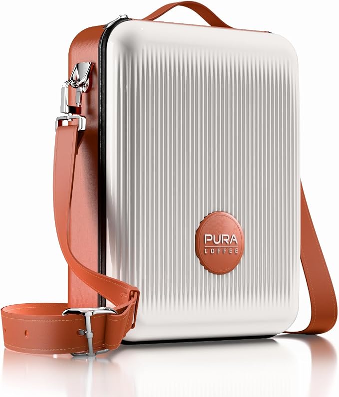 Portable Espresso Machine Carrying Bag, EVA & PU Travel Coffee Maker Bag by PURACOFFEE