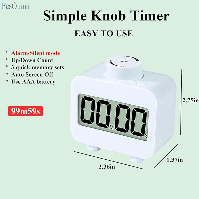 Digital Timers, Digital Kitchen Timer - Image 2