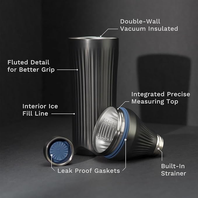 Elevated Craft Diamond Edition Hybrid Cocktail Shaker Set - Image 2