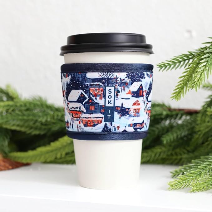 Sok It HotSok Coffee & Tea Reusable Insulated Neoprene Cup Sleeve - Image 2