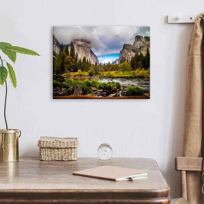 Yosemite Wall Art Nature Mountain Pictures National Park Yosemite Poster Prints - Image 6