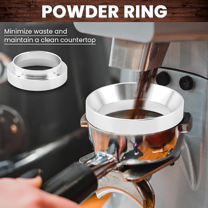 51mm Espresso Accessories Kit, WDT Tool Spring Loaded Hand Tamper - Image 5