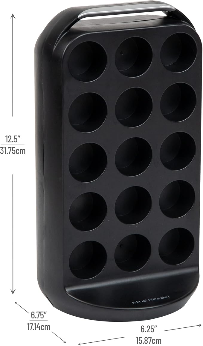 Mind Reader Single Serve Coffee Pod Storage, 30 Pod Capacity, Countertop - Image 3