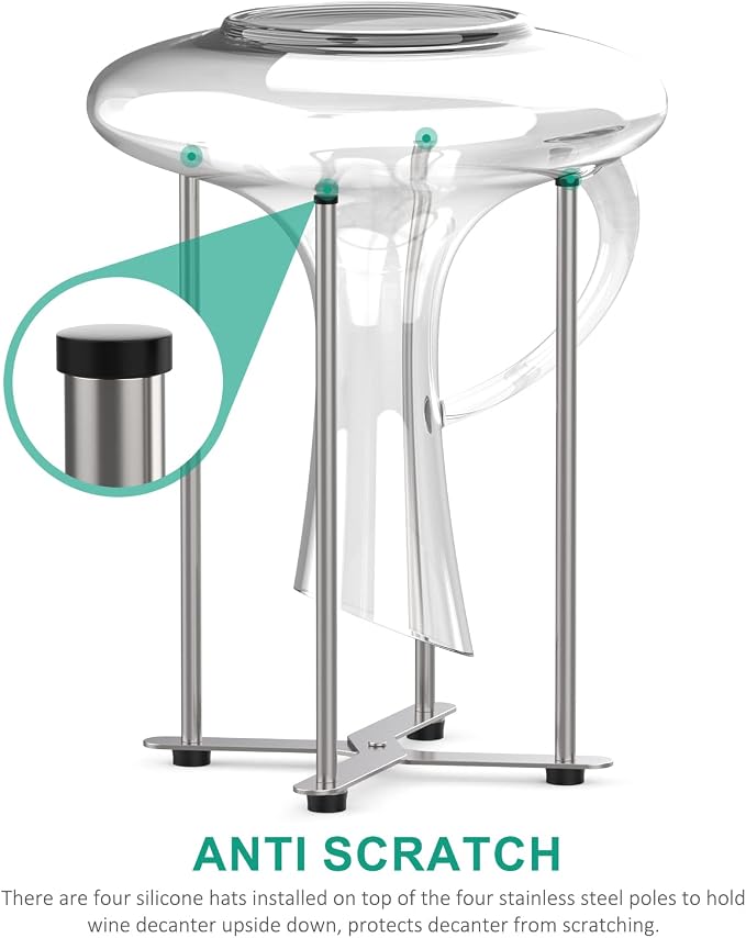 Plastic Bag & Bottle Drying Rack, Collapsible Countertop Stand - Image 8