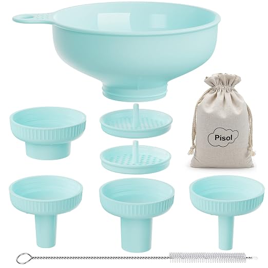 Pisol Wide Mouth Versatile Funnel, Canning Funnels by Pisol