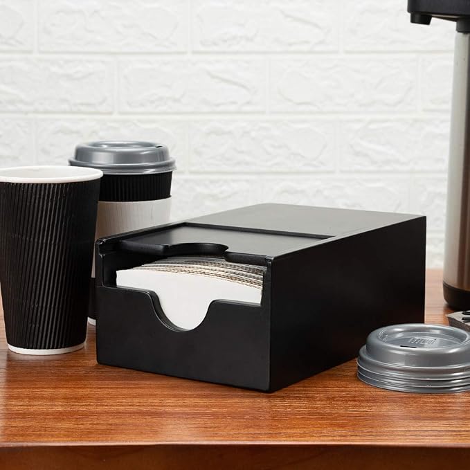Restaurantware Restpresso 9.5 x 6 x 3.75 Inch Coffee Cup Sleeve Dispenser 1 - Image 6