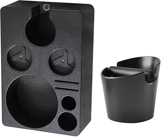 Portafilter Rack Coffee Distributor Holder Tamper Stand Adjust Height Tamping - Image 7