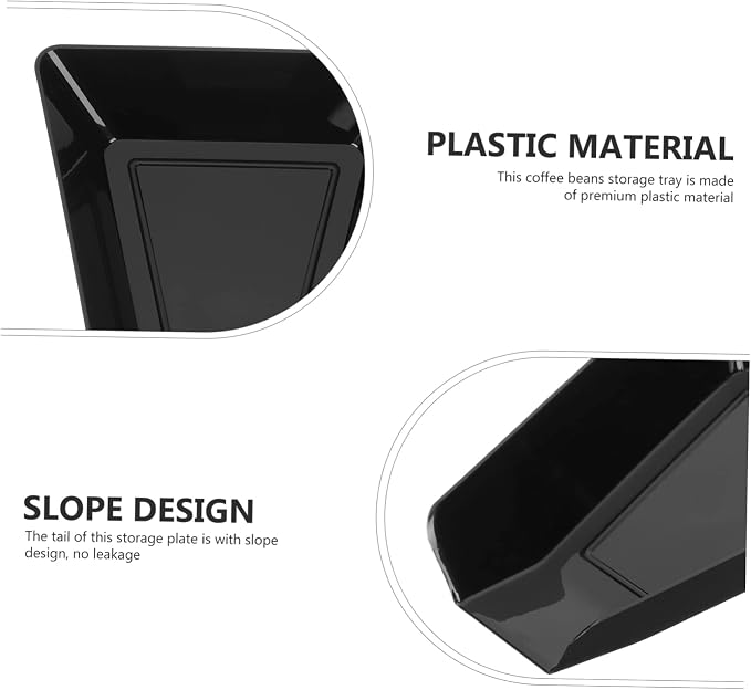 1set Roasted Coffee Beans Storage Tray Coffee Beans Display Plate Compact Design - Image 4