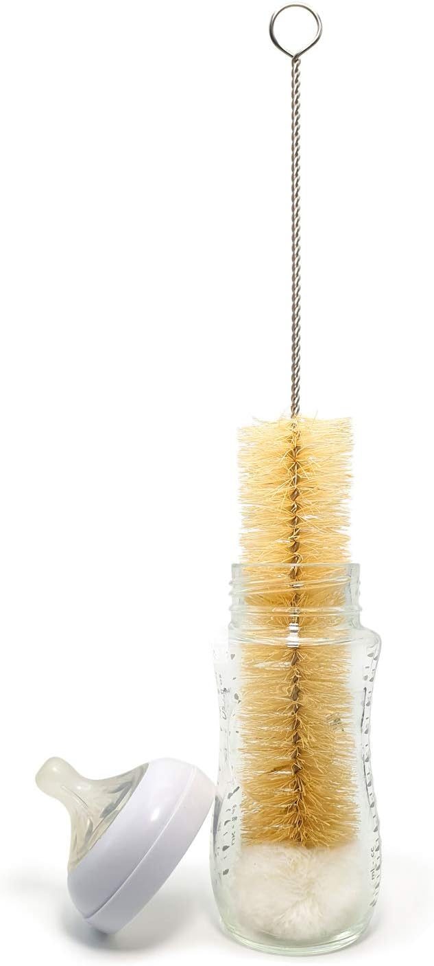 Bambaw Bottle Cleaner Brush Set | 4 Cleaning Brushes | Bottle Brush Cleaner Set - Image 4