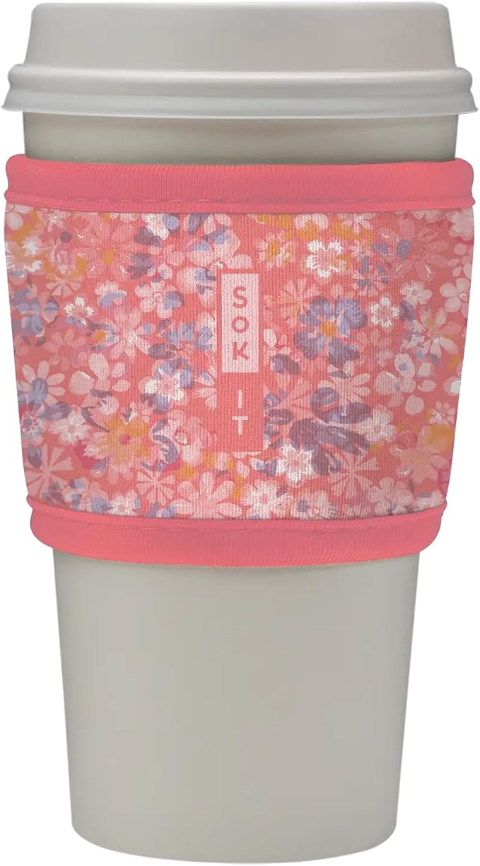 Sok It HotSok Coffee & Tea Reusable Insulated Neoprene Cup Sleeve by SokIt
