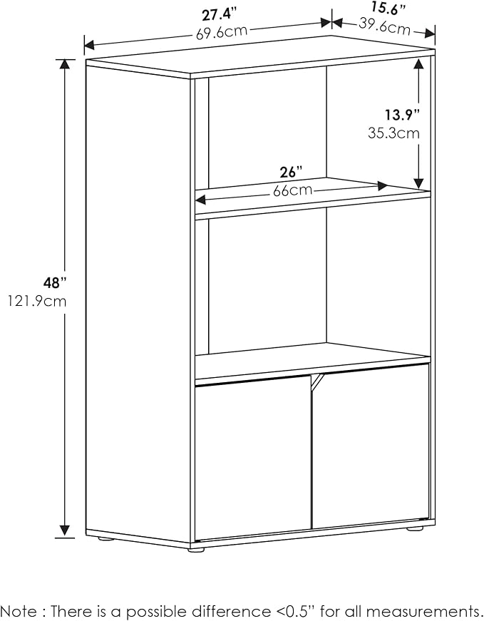 Furinno Jaya Kitchen Storage Shelf - Image 2