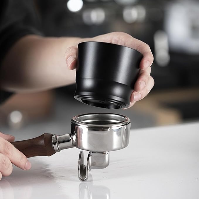 AUNMAS Coffee Powder Receiver, Aluminum Alloy Dosing Rings, Blind Shaker - Image 5