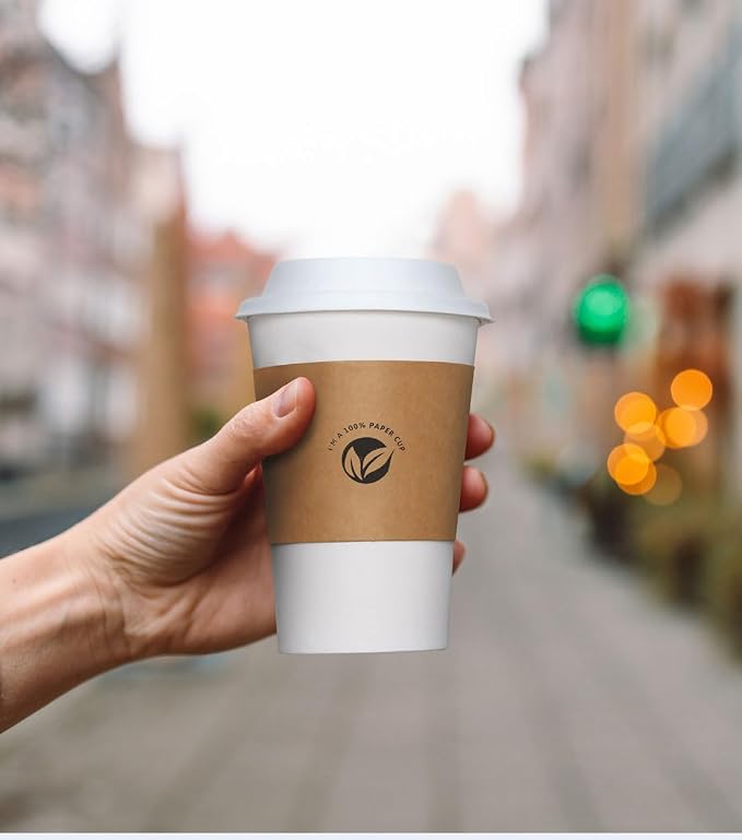 KTOB 16 oz Compostable Coffee Cups - Image 6
