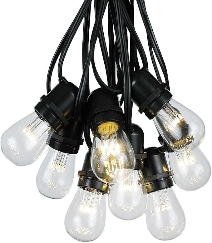 100 Foot S14 LED Edison Outdoor String Lights - Image 6