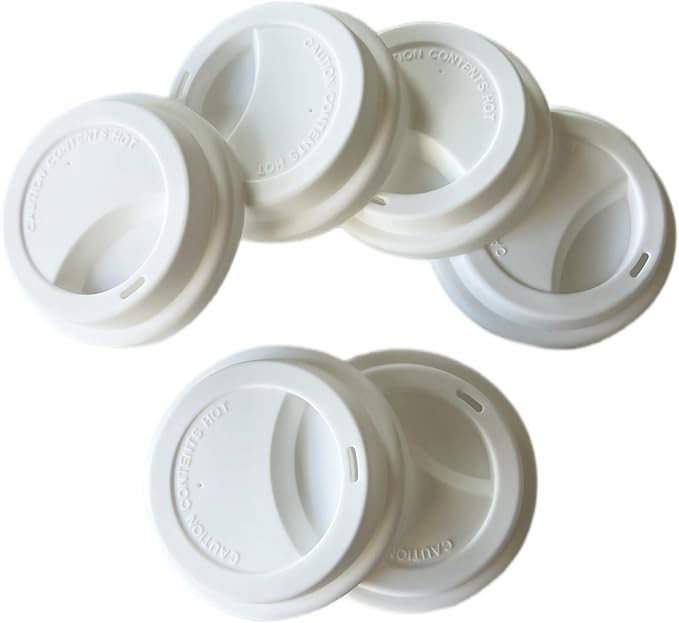 Silicone Cup Covers, Reusable Silicone Lids by NumRealmNumberIDTagsLabels