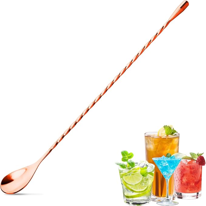 12 Inches Bar Spoon, Long Handle Mixing Stirrers by eispap