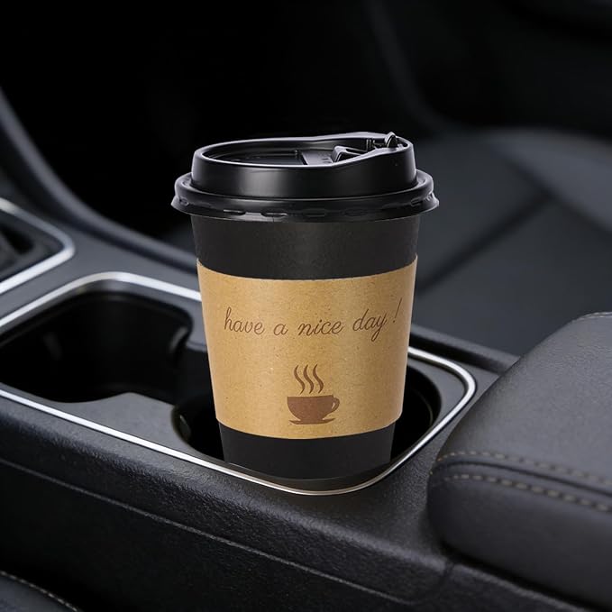 BYSNOW 500 pack 16 oz Disposable Coffee Cups - Image 5