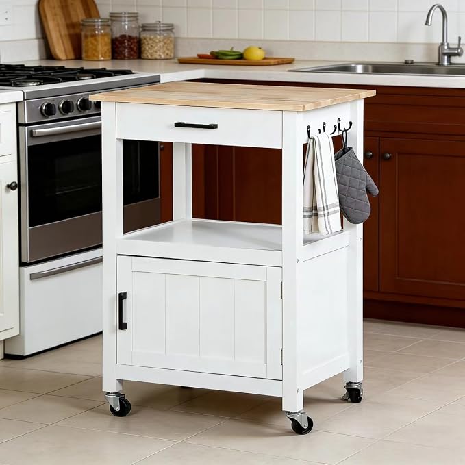 ZENY Rolling Kitchen Island Cart - Image 6