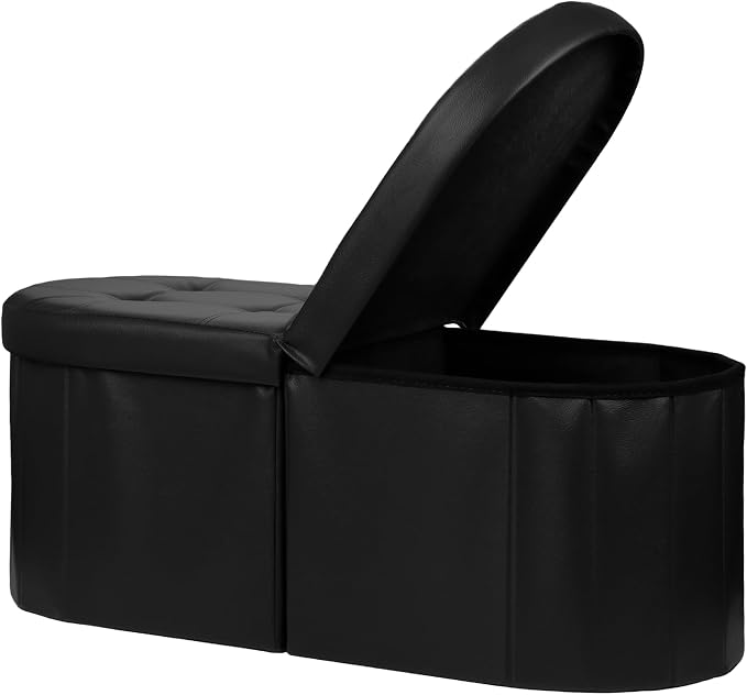 AmasSmile Footrest Ottoman Bench by AmasSmile