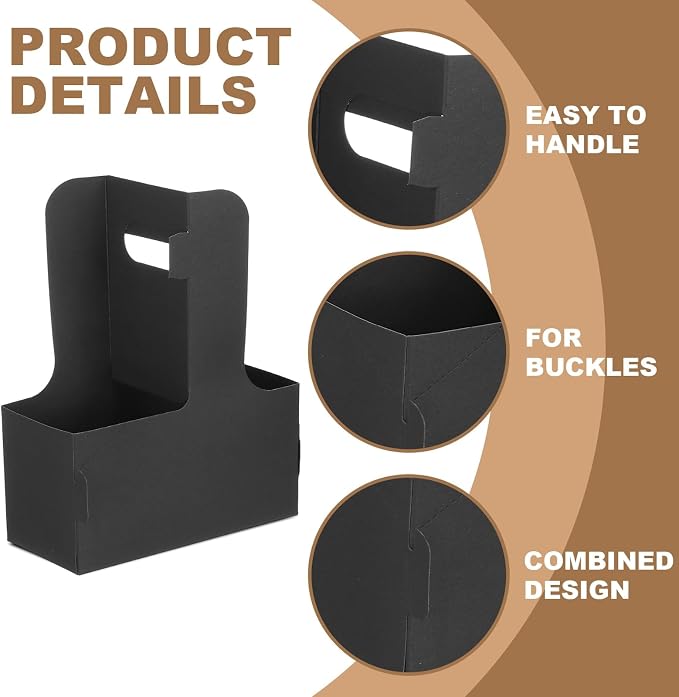 PATIKIL Drink Carrier with Handle - Image 3