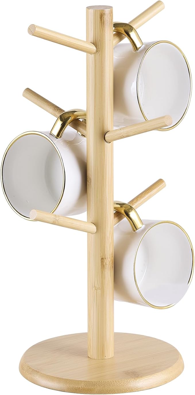 Kitsanery Mug Holder Tree, Coffee Cup Holder，Coffee Mug Tree by Kitsanery