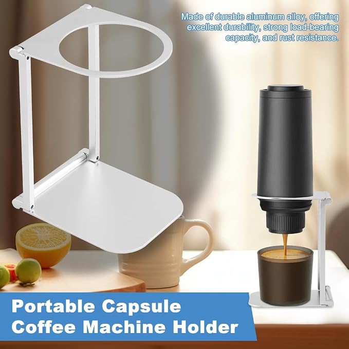 Pour Over Coffee Dripper Stand, Portable Espresso Machine Stand Foldable - Image 2
