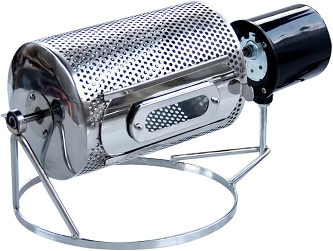 Coffee Bean Roaster Machine, Stainless Steel Drum Type Baking Machine, by Unknown