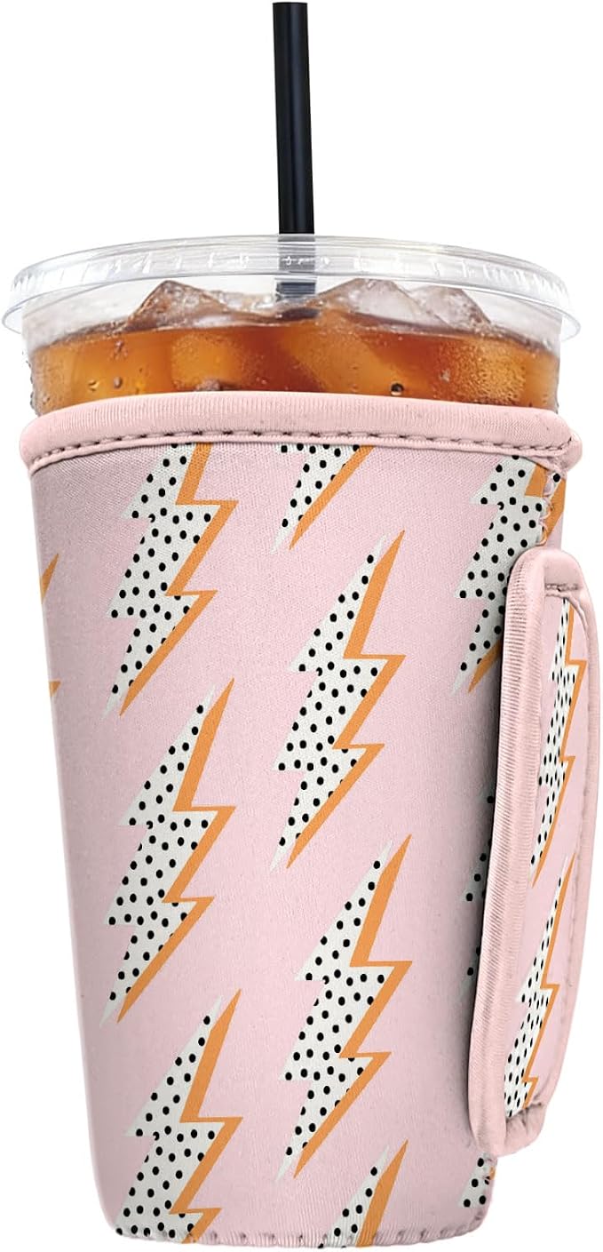 Reusable Insulated Neoprene Iced Coffee Sleeve by Cavllson