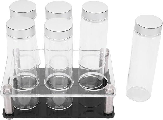 Coffee Bean Storage Tubes High Borosilicate Glass Coffee Bean Cellars - Image 4