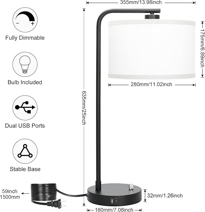 Seaside village Table Lamp for Bedroom - Image 3