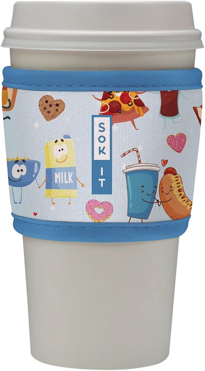 Sok It HotSok Coffee & Tea Reusable Insulated Neoprene Cup Sleeve by SokIt