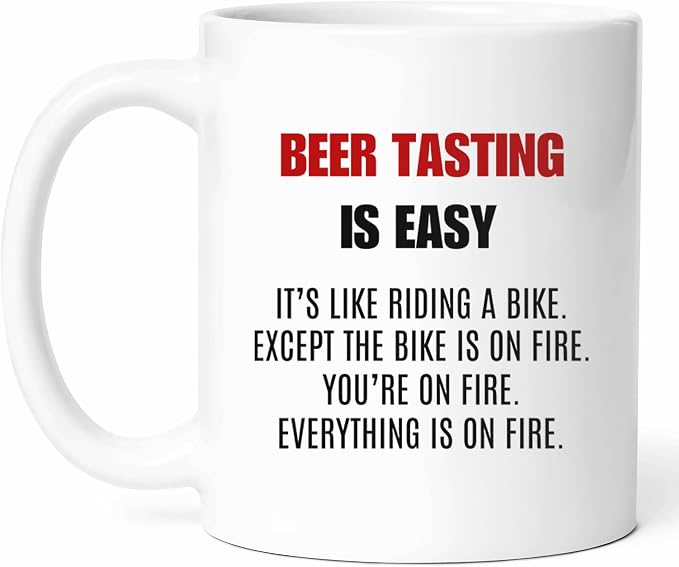 Beer Tasting Is Easy Mug by Unknown