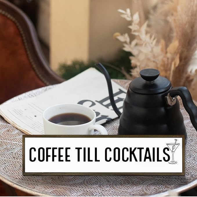Coffee Decor Signs, Rustic Home Decors - Image 5