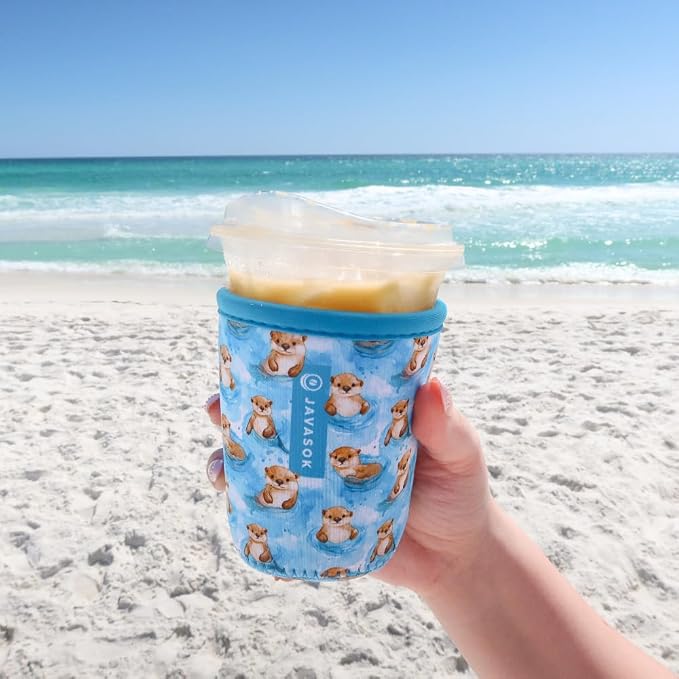 Sok It JavaSok Iced Coffee & Cold Soda Insulated Neoprene Cup Sleeve - Image 2