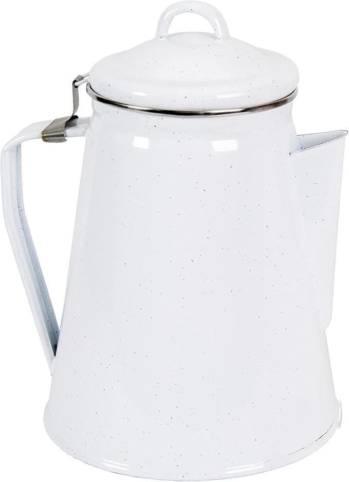Stansport Enamel Coffee Pot by Stansport
