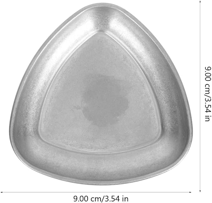Fruit Tray Coffee Beans Cupping Sample Tray Triangle Shaped Reusable Stainless - Image 2