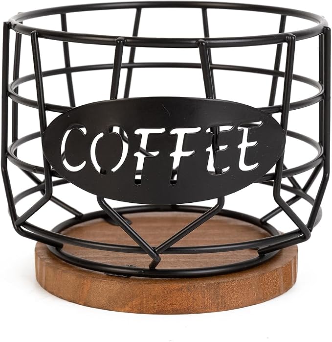 Coffee Pods Holder for Countertop, K Cup Holder Organizer, Sturdy Kcup Storage by Fving