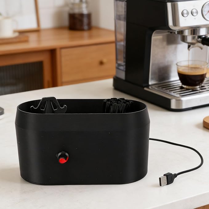 Coffee Portafilter Cleaner, Efficient USB Powered Cleaner - Image 7