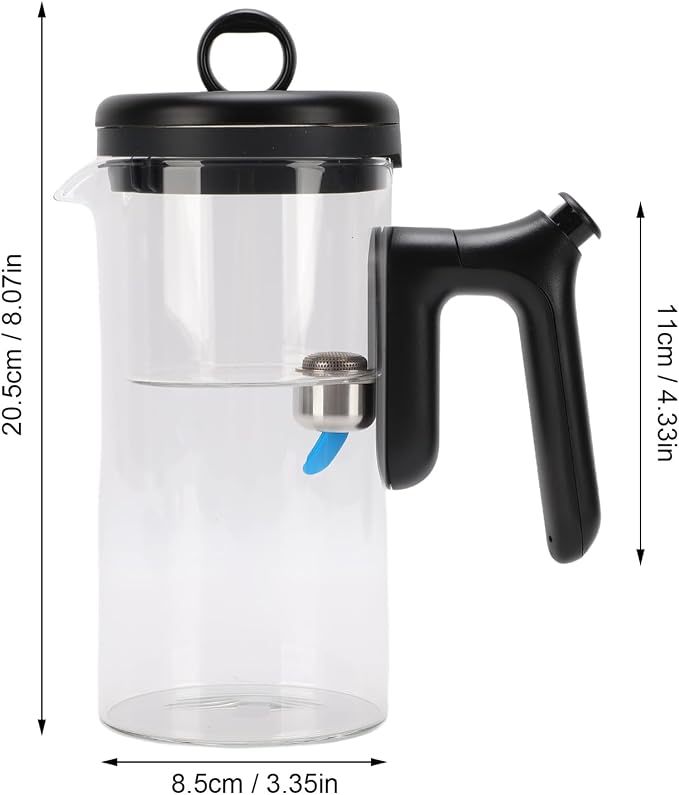 Asixxsix Enchanti Tea Pot, Glass Teapot - Image 6