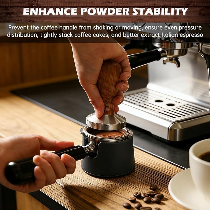 Coffee Tamper Base for Espresso Machine, Improves Tamping Stability and - Image 3
