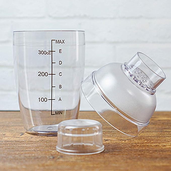 Plastic Cocktail Shaker, Drink Mixer Hand Shaker Cup - Image 5